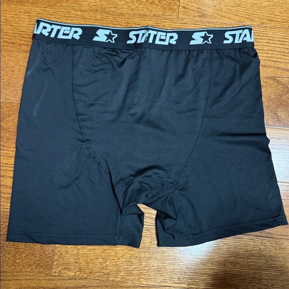 2/$10 Men’s Large STARTER Boxer Briefs - Black, Gray, Neon Yellow